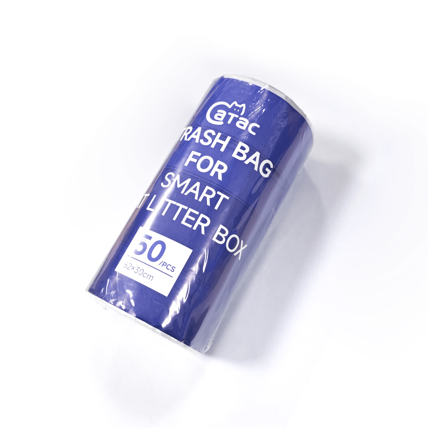 Catac24 1 Stück Müllbeutel mit Zugband – CATAC Cleanbox Katzentoilette