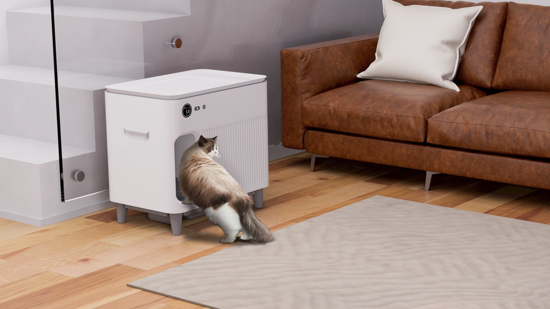 Wie reinigt sich ein selbstreinigendes Katzenklo?