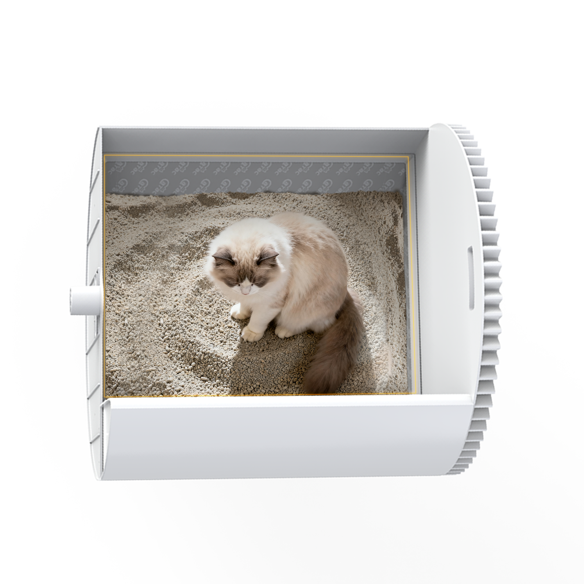 Catac Cleanbox 2.0 automatische Katzentoilette – selbstreinigend, geruchskontrolle, große Kapazität