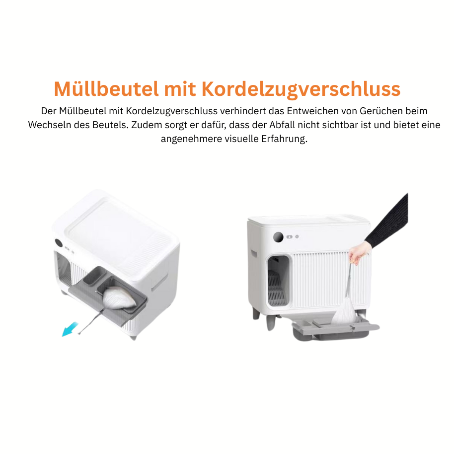 Catac Selbstreinigende Katzentoilette XXL