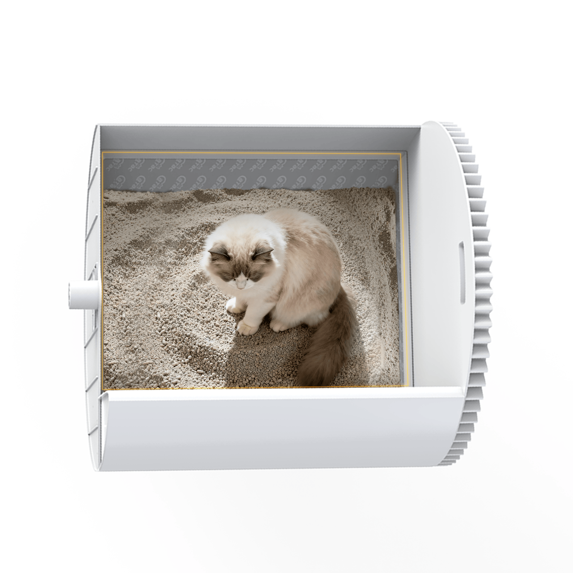 Vollautomatische Katzentoilette XXL mit App-Steuerung, Anti-Streu-Gang &  Magnet-System – Catac 2.0