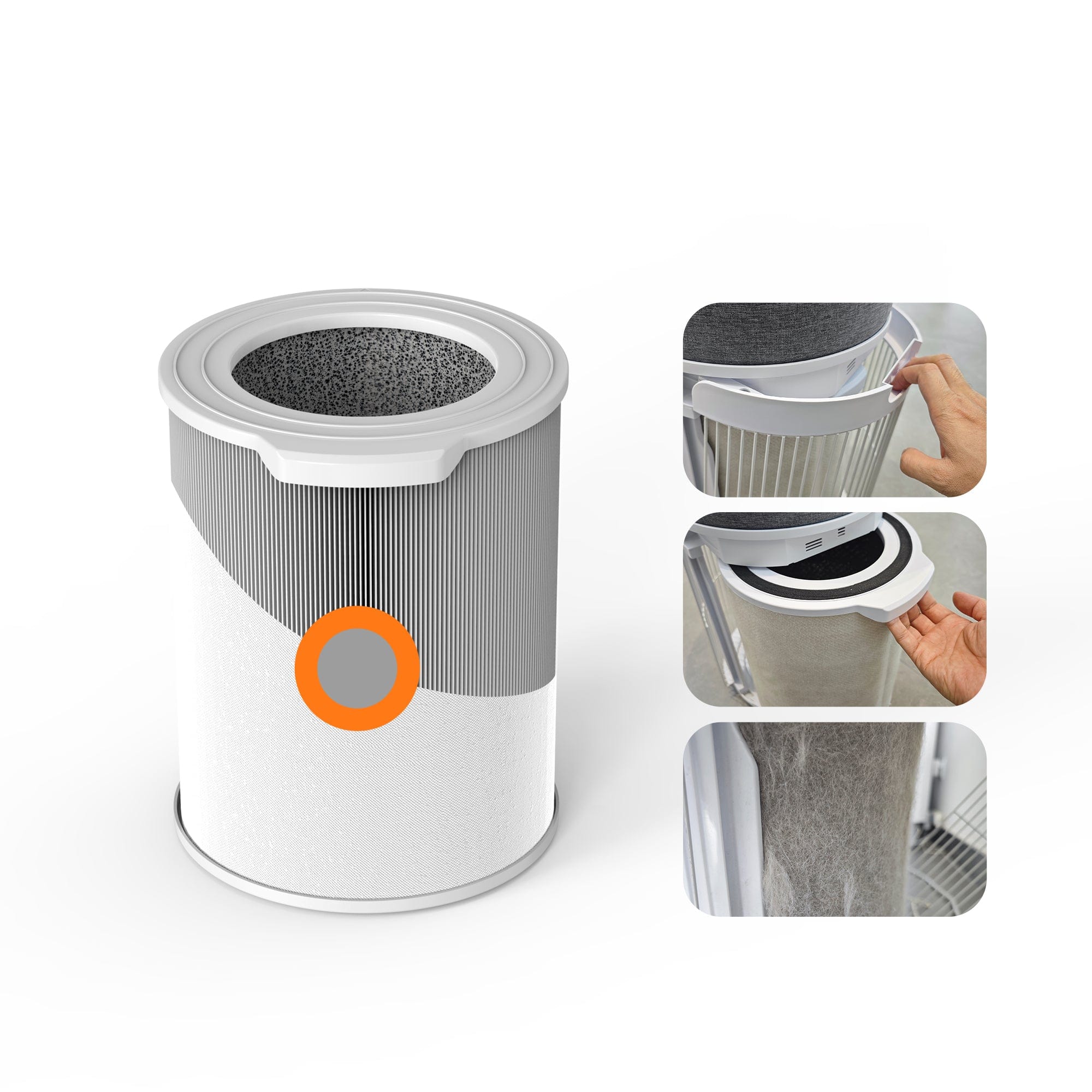 Catac24 Grau Catac Pet Air Luftreiniger